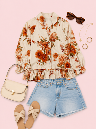 Autumn Portrait Top