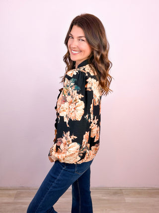 Golden Hour Blooms Top