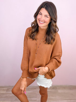 Always In Style Sweater (Camel)