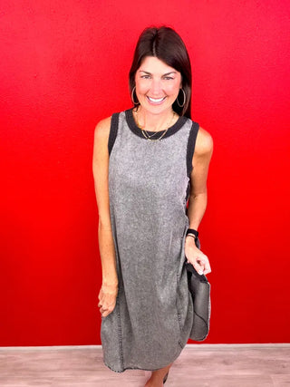 Better Days Tencel Midi Dress