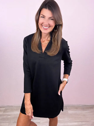 Save The Day Solid Dress