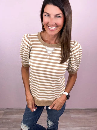 Sweeter In Stripes Top