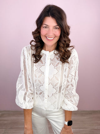 Sweet Grace Lace Top