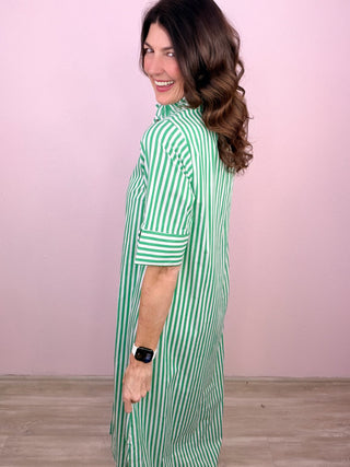 Easy Stripes Midi Dress