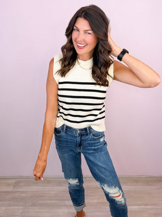 Easily Charmed Knit Top