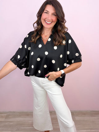 Classic Dot Blouse