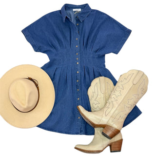 Elevated Denim Dress