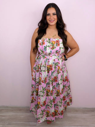 Garden Soirée Midi Dress