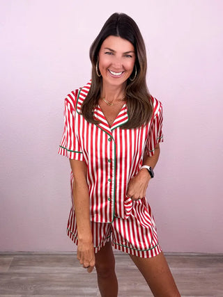 LMTD! Santa's Favorite Silk Pajama Set