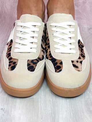 Leopard Slip On Sneakers