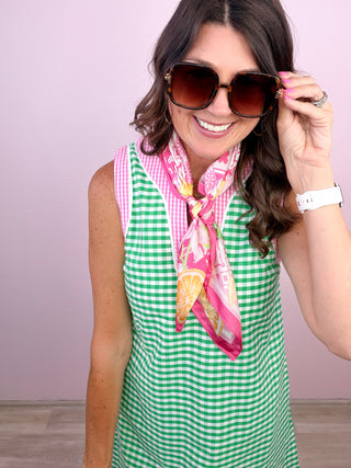 Summer Squeeze Scarf (Pink)