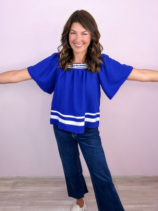 Everyday Rally Top (Royal)