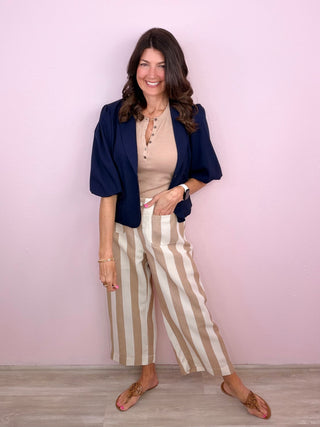 Effortless Stripe Pants
