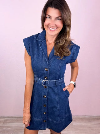 Simply Luxe Denim Dress