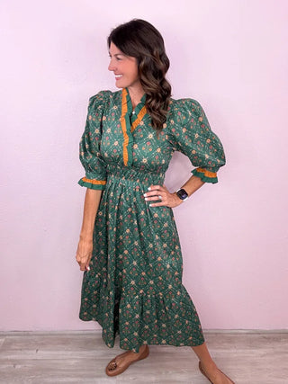 Grand Entrance Midi Dress