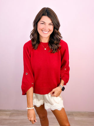 Satin & Lace Shorts - Pearl