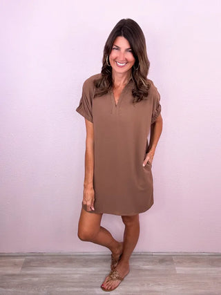 Some Solid Style Dress