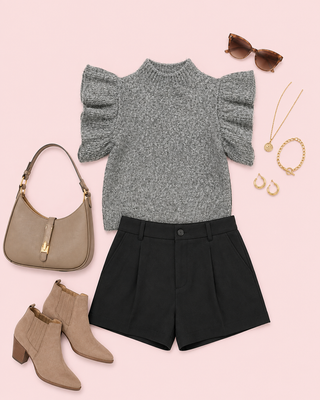 Soft Statement Sweater Top