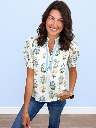 Soft Blooms Top