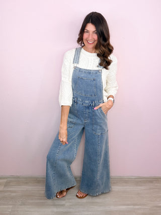 Effortless Agenda Denim Overalls