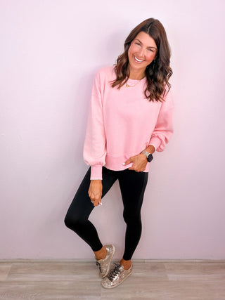 The Everyday Essential Sweatshirt - Pink