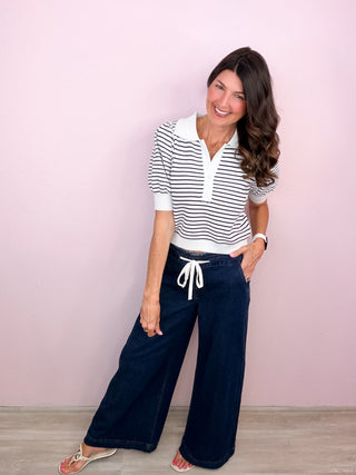 RISEN Slouchy Wide Leg Pants