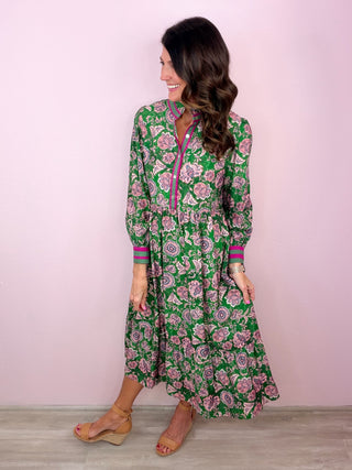 Keepsake Floral Midi Dress