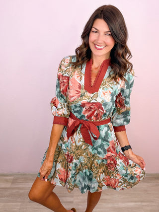 Perfect Vision Dress - Chestnut