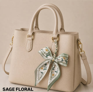 Bow Scarf Keychain