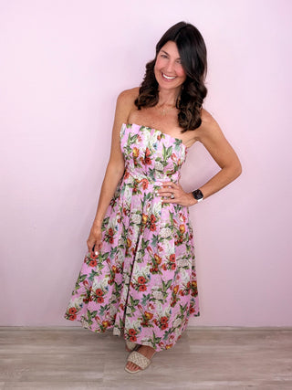 Garden Soirée Midi Dress