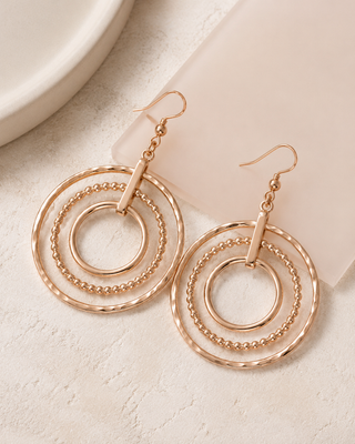 Golden Orbit Earrings