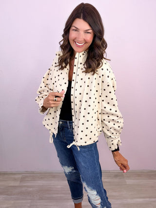 Dot & Dwell Jacket (Ecru)