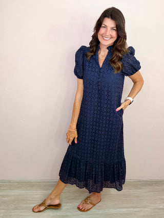 Meadow Whisper Midi Dress