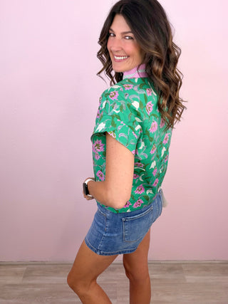 Floral Pop Top