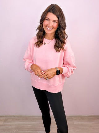 The Everyday Essential Sweatshirt - Pink