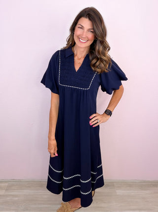 Graceful Days Midi Dress