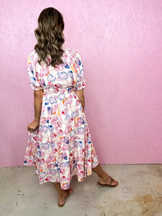 THML A Summer Vibe Midi Dress