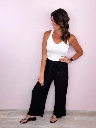 Entro Pull On Wide Leg Pants