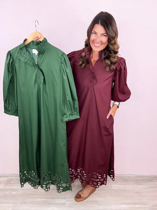 Charming Through Midi Dress