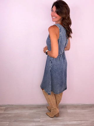 Monie Denim Dress