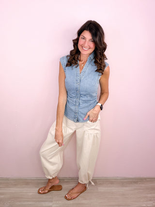 Effortless Days Drawstring Pants