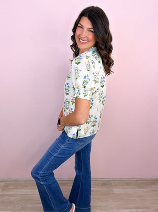 Soft Blooms Top
