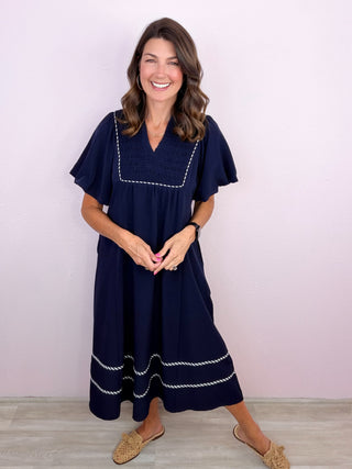 Graceful Days Midi Dress