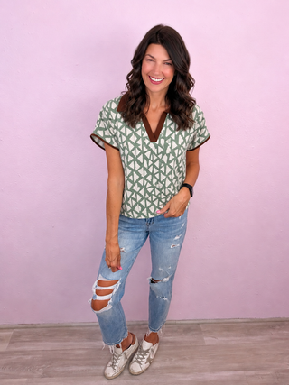Wear It Well Top (Green)