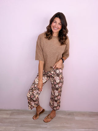Everyday Luxe Knit Top (Taupe)