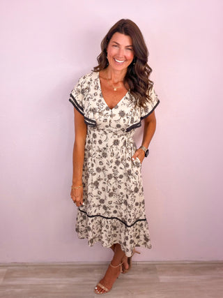 Refined Romance Midi Dress