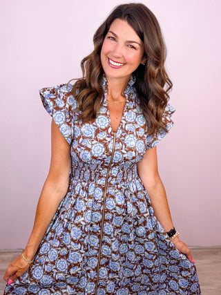 Grace in Bloom Midi Dress