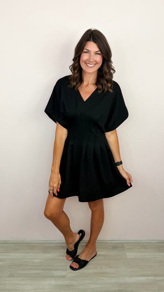 Confident Chic Dress (Black)