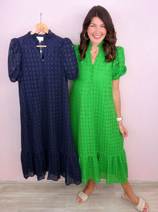 Meadow Whisper Midi Dress