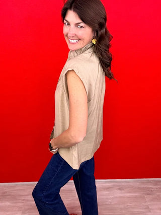 Sunlit Smiles Solid Top